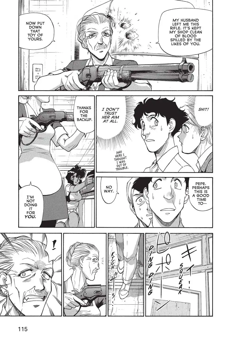 Gunsmith Cats Burst Chapter 4 7